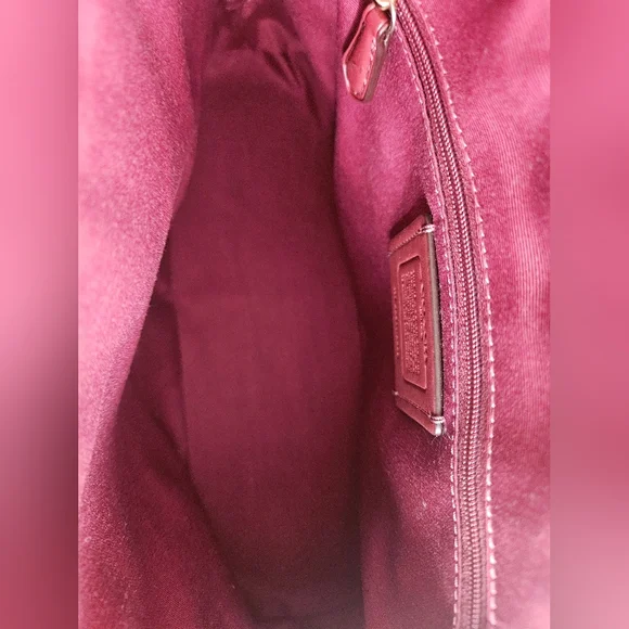 Coach KATY Satchel in Signature Design - Blush Pink Color - EUC - Picture 6 of 12